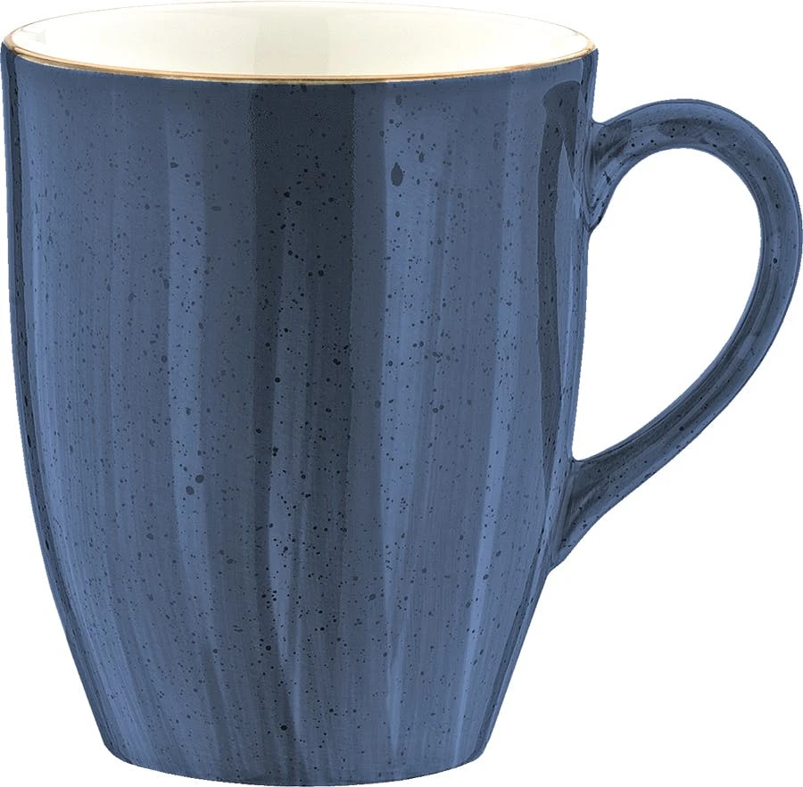 Bonna Premium Porcelain ADKMUG03KKN Aura Dusk Bockbecher, Kaffeebecher, Kaffeetasse, 8.2x11.4cm, 330ml, Porzellan, Blau, 1 Stück 3 Bonna Premium Porcelain ADKMUG03KKN Aura Dusk Bockbecher, Kaffeebecher, Kaffeetasse, 8.2x11.4cm, 330ml, Porzellan, Blau, 1 Stück