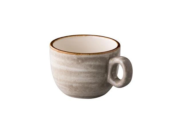 Null Kaffeetasse Jersey Stapelbar In Braun 350ml, Ohne Untertasse (6 Stück) Von CHEFGASTRO 7 Null Kaffeetasse Jersey Stapelbar In Braun 350ml, Ohne Untertasse (6 Stück) Von CHEFGASTRO – Bild 5