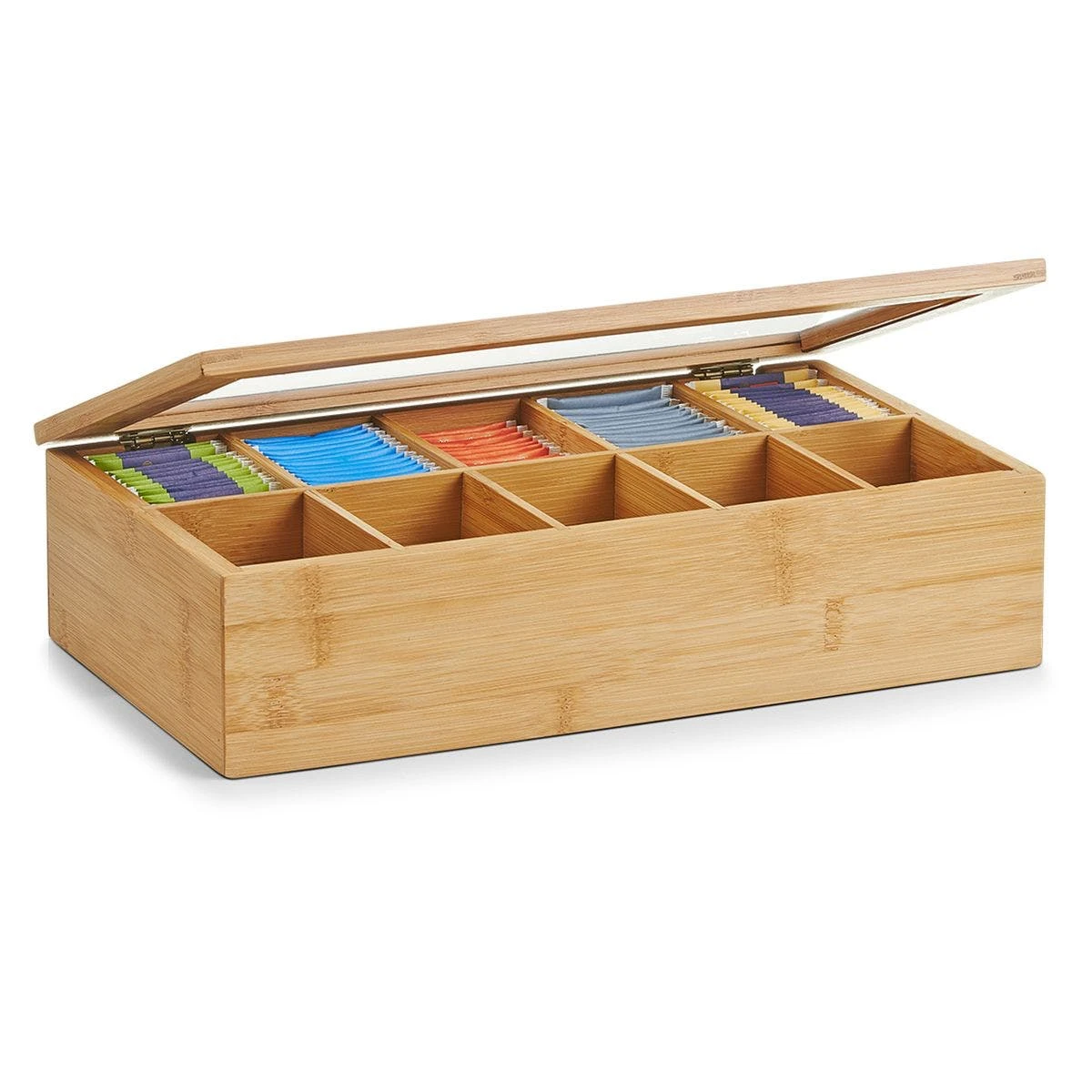 Null Zeller Teebeutelbox Teekiste Teedose Teebeutelkiste Teeorganizer Teebehälter 8 Null Zeller Teebeutelbox Teekiste Teedose Teebeutelkiste Teeorganizer Teebehälter – Bild 6