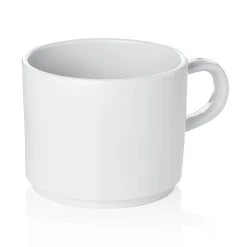 Was-germany WAS Germany - Obertasse Uni, 0,18 Ltr., Opalglas (9235180) -coffee cup shop 33af47bd fdd5 46fc a14d b03fbe0c03c0