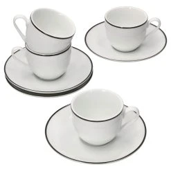 Null 4er Set Nordic Blau Doppio Espresstassen Mit Untertassen - 406474 + 406481 -coffee cup shop 3da754aa 896e 4406 a60b 0cfa12ff51b0