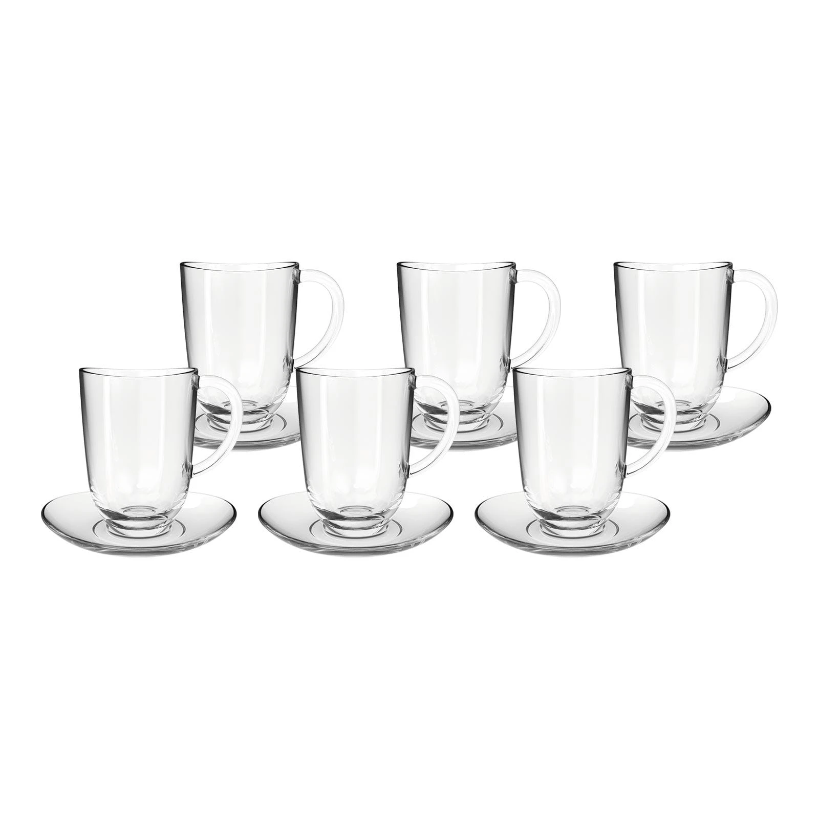 Leonardo NAPOLI Latte Macchiatotassen Mit Untertasse 6er Set 380 Ml 3 Leonardo NAPOLI Latte Macchiatotassen Mit Untertasse 6er Set 380 Ml
