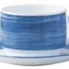 12x Kaffeeobertasse 0,19 L Aus Opalglas Form BRUSH - Darkblue / Dunkelblau Von Arcoroc -coffee cup shop 59259d7e c663 4c41 9516 b3faecddb110 3
