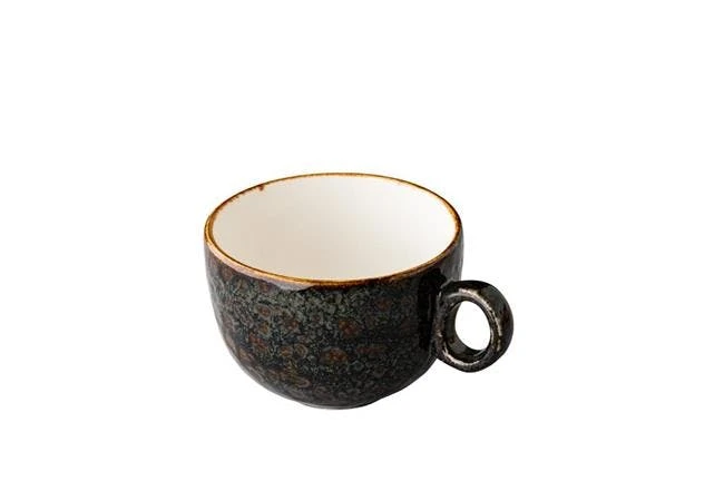 Null Kaffeetasse Jersey Stapelbar In Grün 160ml, Ohne Untertasse (6 Stück) Von CHEFGASTRO 7 Null Kaffeetasse Jersey Stapelbar In Grün 160ml, Ohne Untertasse (6 Stück) Von CHEFGASTRO – Bild 5