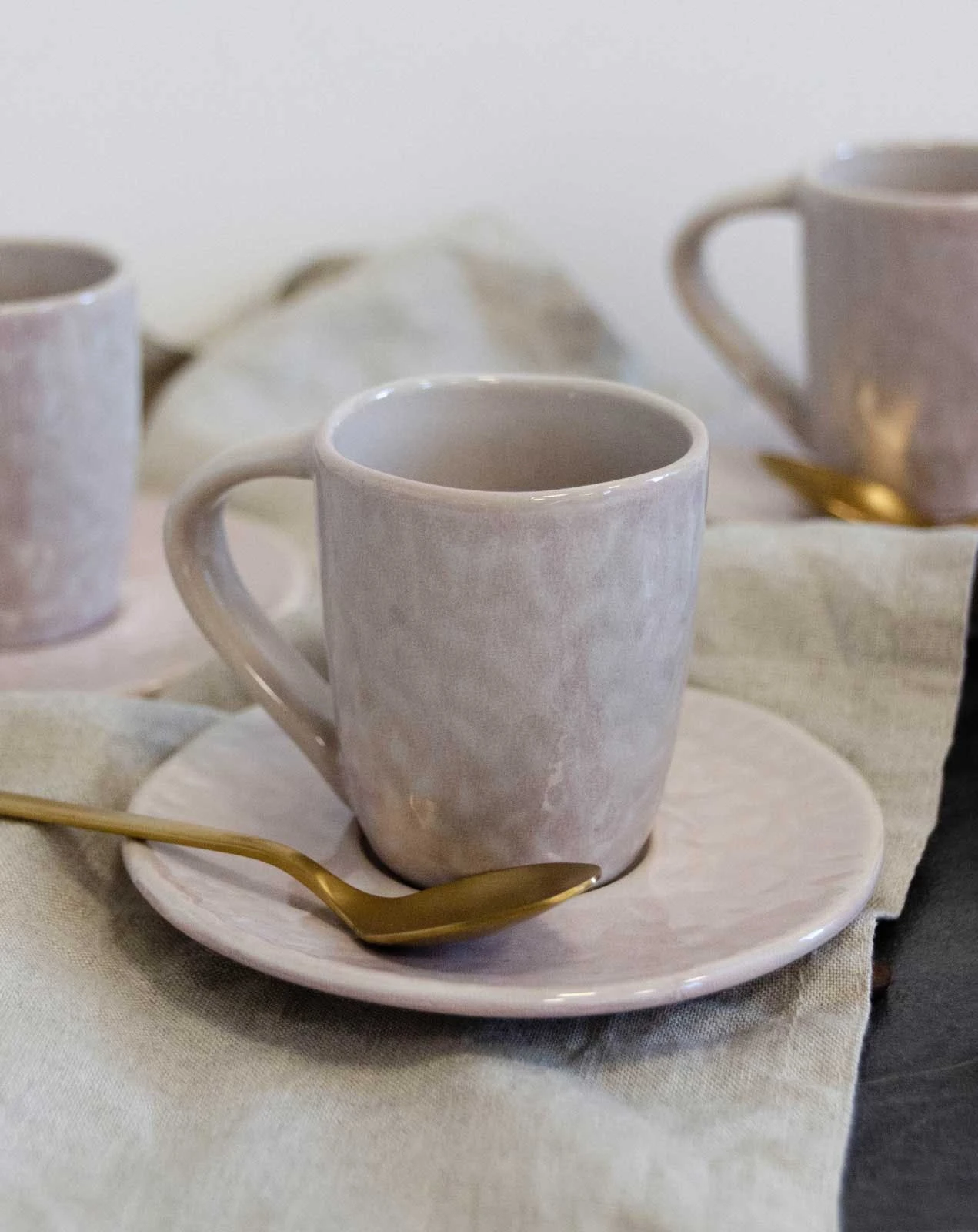 Leonardo MATERA Espresso Set Beige 8-teilig 8 Leonardo MATERA Espresso Set Beige 8-teilig – Bild 6