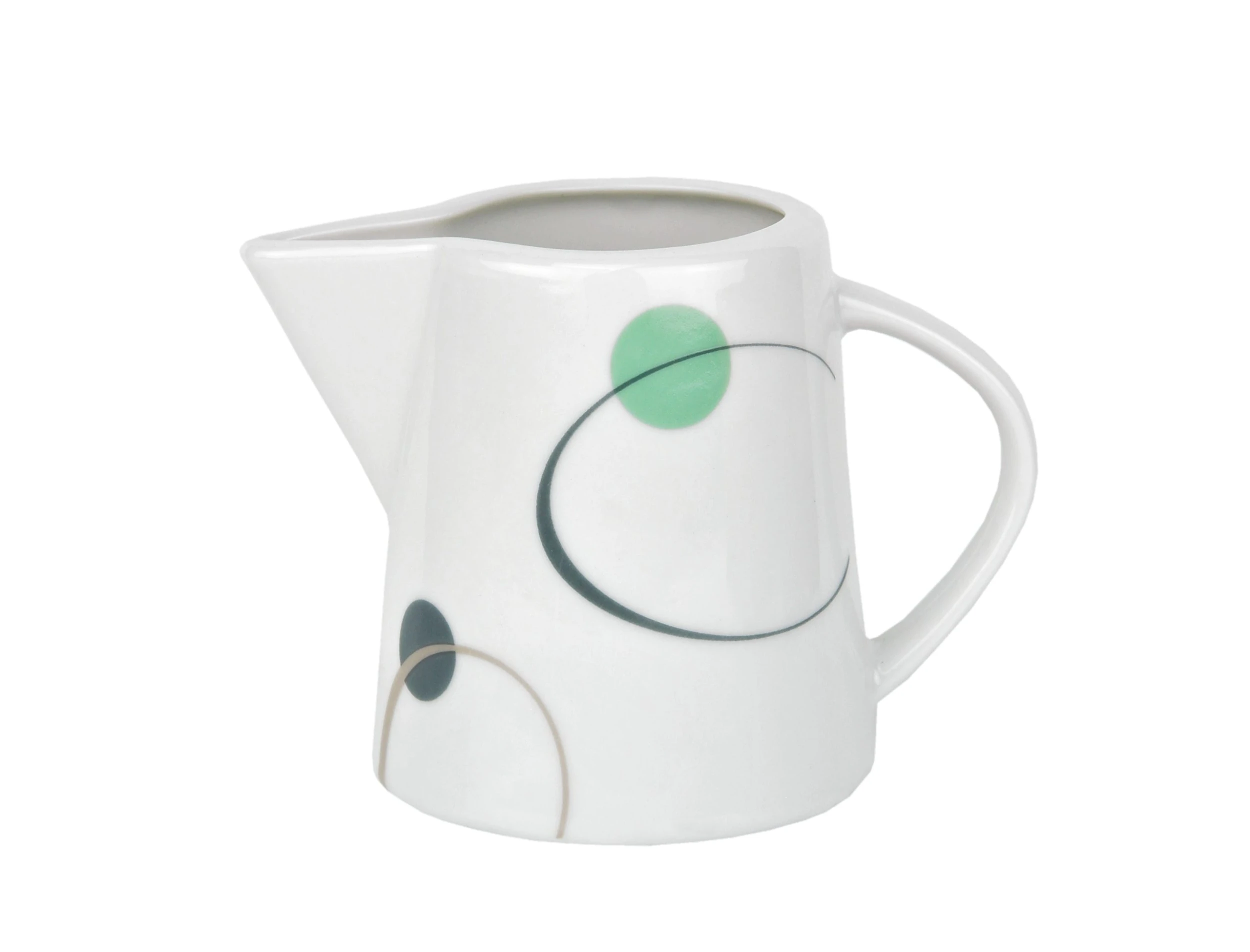 Null Milchkännchen Phönix 220ml Porzellan Weiß Mit Dekor 4 Null Milchkännchen Phönix 220ml Porzellan Weiß Mit Dekor – Bild 2