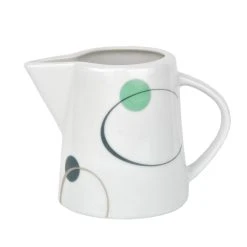 Null Milchkännchen Corona 22cl Porzellan Weiß Mit Dekor