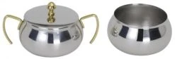 2x Contacto Zuckerdose Mit Deckel, Edelstahl, Volumen: 0,23 L, Durchmesser: 8 Cm, Höhe: 5 Cm -coffee cup shop 6d8e4a16 b4bd 430e b2d2 8f155ae16235 6