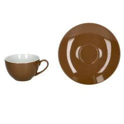 Null 4er Set Kaffeetasse 200ml + Untertasse Nougat Doppio - Ritzenhoff 4x 545784 + 4x 545791 -coffee cup shop 705e9313 8a70 4533 b8ad e6063e94f98d