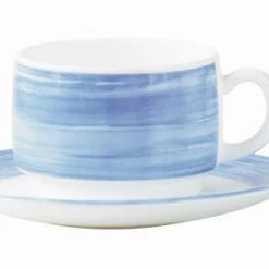 Esmeyer 6 Kaffeebecher FAKT Im Set, Inhalt: 0,25 Liter Aus Weißem Porzellan Mit Braunem -coffee cup shop 86aa1bdc e38f 47c6 acb7 f41875be9a35