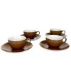 Null 4er Set Kaffeetasse 200ml + Untertasse Nougat Doppio - Ritzenhoff 4x 545784 + 4x 545791 -coffee cup shop 8b0daf73 db6f 4769 bbcf 6d8c276d39ae