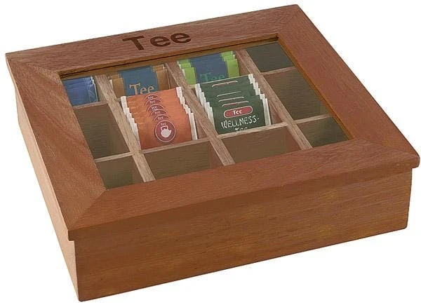 Null Zeller Teebeutelbox Teekiste Teedose Teebeutelkiste Teeorganizer Teebehälter 7 Null Zeller Teebeutelbox Teekiste Teedose Teebeutelkiste Teeorganizer Teebehälter – Bild 5