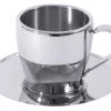 4x Contacto Espresso-/ Cappuccinotasse. Doppelwandig. Edelstahl. Volumen: 0.08 L. H: 6 Cm -coffee cup shop 98aeb1a4 0e61 4ca3 8129 7777d8c234a2 1