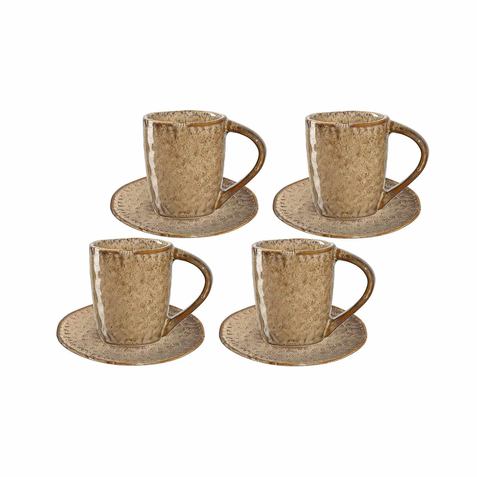 Leonardo MATERA Espresso Set Beige 8-teilig 3 Leonardo MATERA Espresso Set Beige 8-teilig