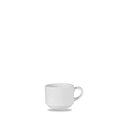 Churchill Profile Line Stapelbare Kaffeetasse ø7cm 220ml Weiß, Ohne Untertasse (12 Stück) Von CHEFGASTRO -coffee cup shop 9eac6c7d d94f 486a b657 eb89c16ba68a