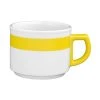 Esmeyer 6 X Seltmann Obertasse 1 0,18 L, Form: Vitalis, Dekor: 34928 Gelbes Band -coffee cup shop a5e43b0e fa3d 47ab 9f28 c08f8b21c47e 1