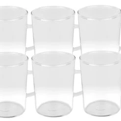 Null 24er Set Teeglas Ceylon 220ml - Klassische Teetasse Aus Hitzebeständigem Glas Mit Henkel -coffee cup shop af837608 b410 41c7 b4a7 dc7ec51b9748 scaled