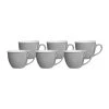 Ritzenhoff & Breker DOPPIO Jumbotasse 350 Ml Grau 6er Set -coffee cup shop b8ff8df8 5024 4616 9b4a c8da9ff16b6a 1