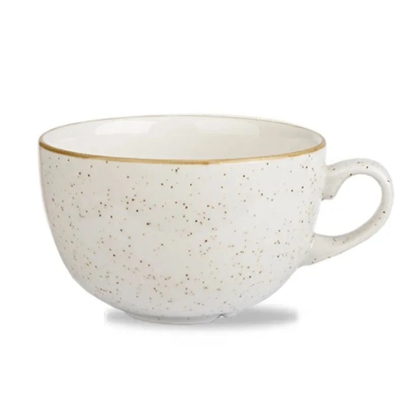 Churchill Stonecast Cappucino-Tasse Barley White ø9,5cm 227ml Weiß, Ohne Untertasse (12 Stück) Von CHEFGASTRO 3 Churchill Stonecast Cappucino-Tasse Barley White ø9,5cm 227ml Weiß, Ohne Untertasse (12 Stück) Von CHEFGASTRO