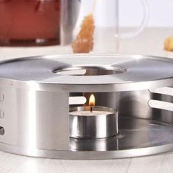 Null Edelstahl Stövchen Inkl. Teelichthalter Kaffee Tee Wärmer Wärmeplatte 15,5 Cm -coffee cup shop c09f259b 2416 4eed aa61 00bd2026341b 1