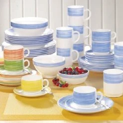 ARCOROC Brush Blue Jean Bockbecher Stapelbar 25cl * 6er -coffee cup shop c1f3beb2 40f5 4734 929b 9ca4174d07ee