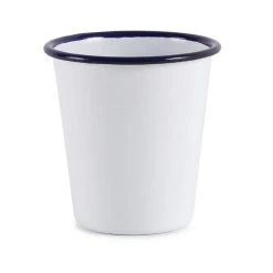 Null Gastronoble Olympia Emaillierte Tassen Weiß-blau 35cl -coffee cup shop c25027e7 a335 43ad 9f18 07954372ae25
