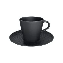 Villeroy & Boch Manufacture Rock Espressotasse Mit Untertasse Schwarz -coffee cup shop c599f61b 395b 414c bf0f a7770be5a37b