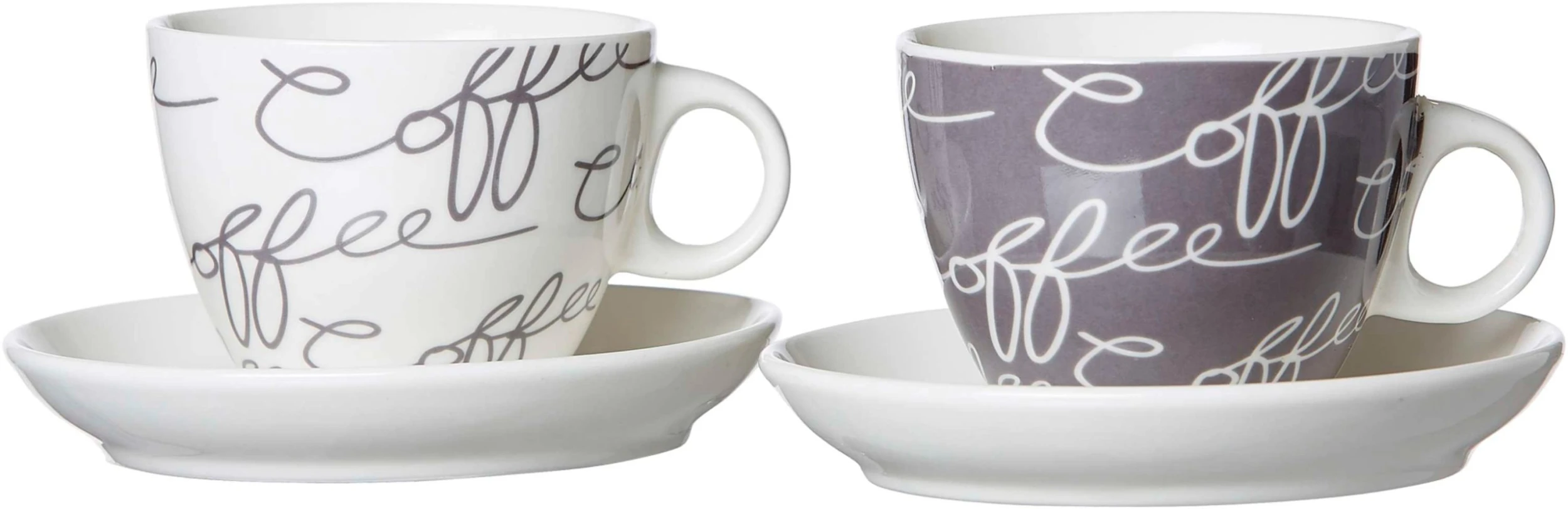 Ritzenhoff & Breker Porzellan Cappucinotasse Cornello Grau 180 Ml 3 Ritzenhoff & Breker Porzellan Cappucinotasse Cornello Grau 180 Ml