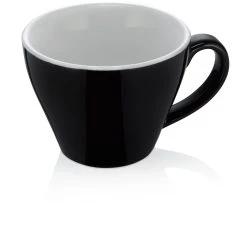 Was-germany WAS Germany - Espresso Obertasse Italia Black, 0,09 Ltr., Porzellan (4998009) -coffee cup shop d7fa50eb 4ec5 4c6f 995e b2ca193123a2 1