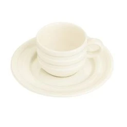 Null Tasse Perla Mit Untertasse 90 Ml (12 Stück) Von CHEFGASTRO