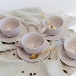 Leonardo MATERA Cappuccino Set Grün 8-teilig -coffee cup shop e9e64653 5850 4d25 8672 0ba119947786